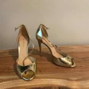 M.Gemi Gold Amare Pumps